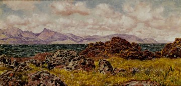 地味なシーン Painting - ファーランド・ロックスの風景 ブレット・ジョン